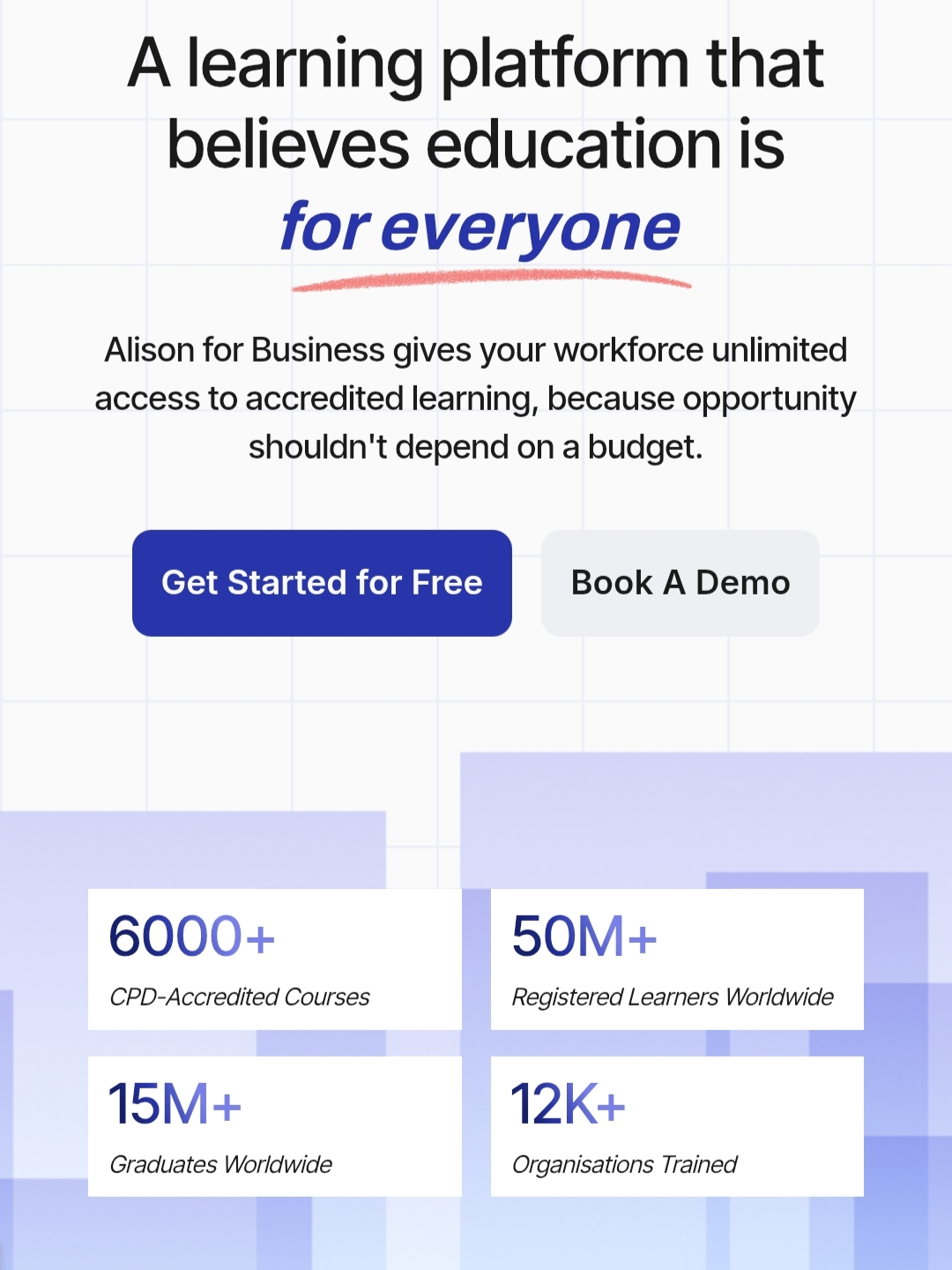 Alison — a learning platform that believes education is for everyone