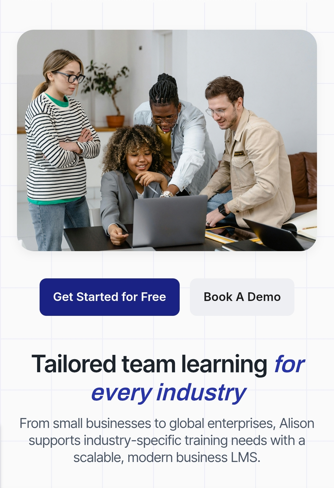 Tailored team learning for every industry