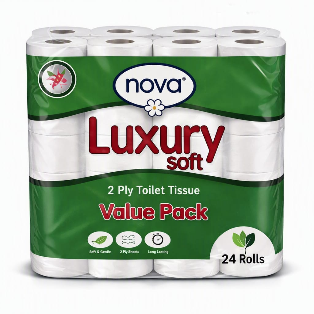 Nova Luxury Soft 2 Ply Toilet Tissue